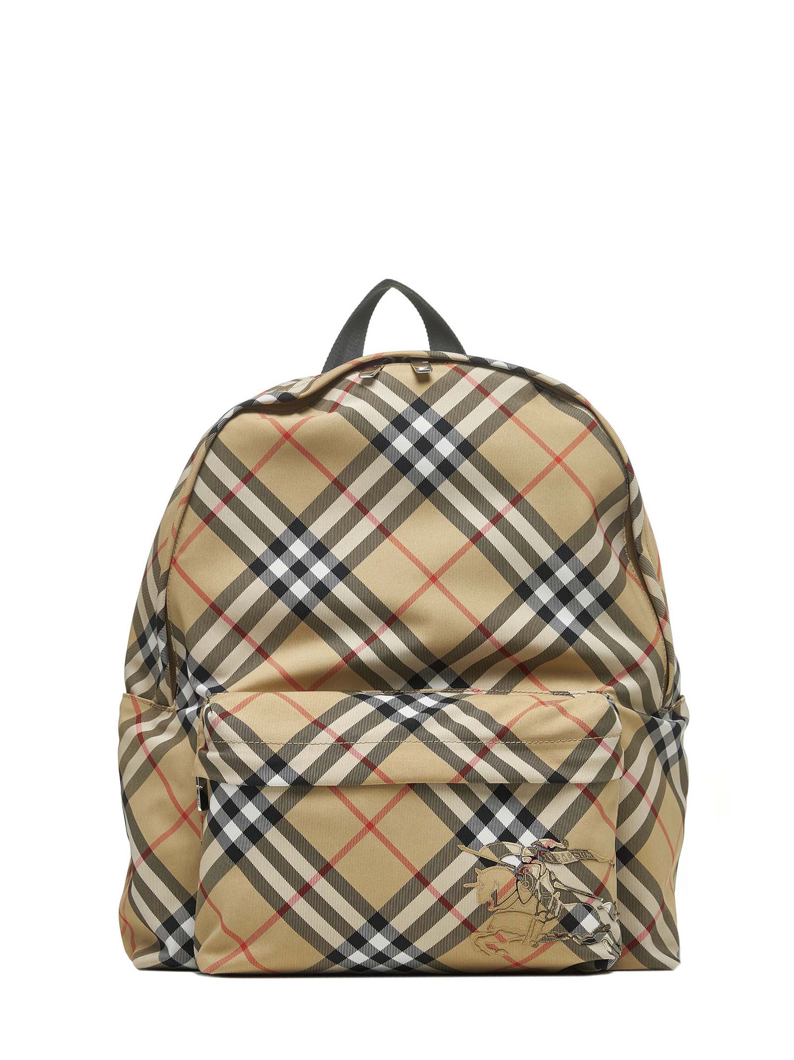 Burberry Men Burberry Check Backpack