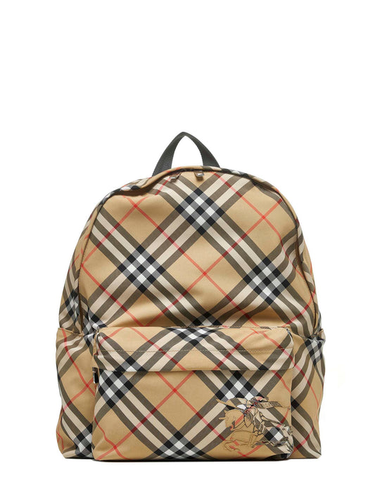Burberry Men Burberry Check Backpack