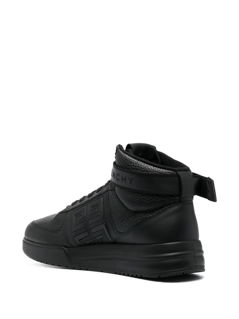 Givenchy G4 Logo-Patch Hi-Top Sneakers