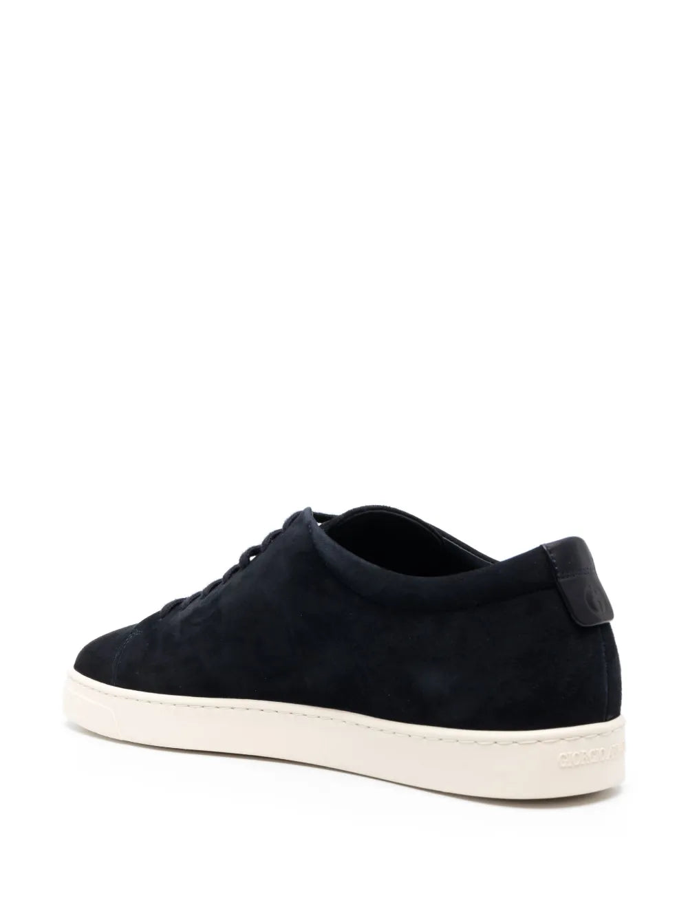 Giorgio Armani Logo-Embossed Low-Top Sneakers