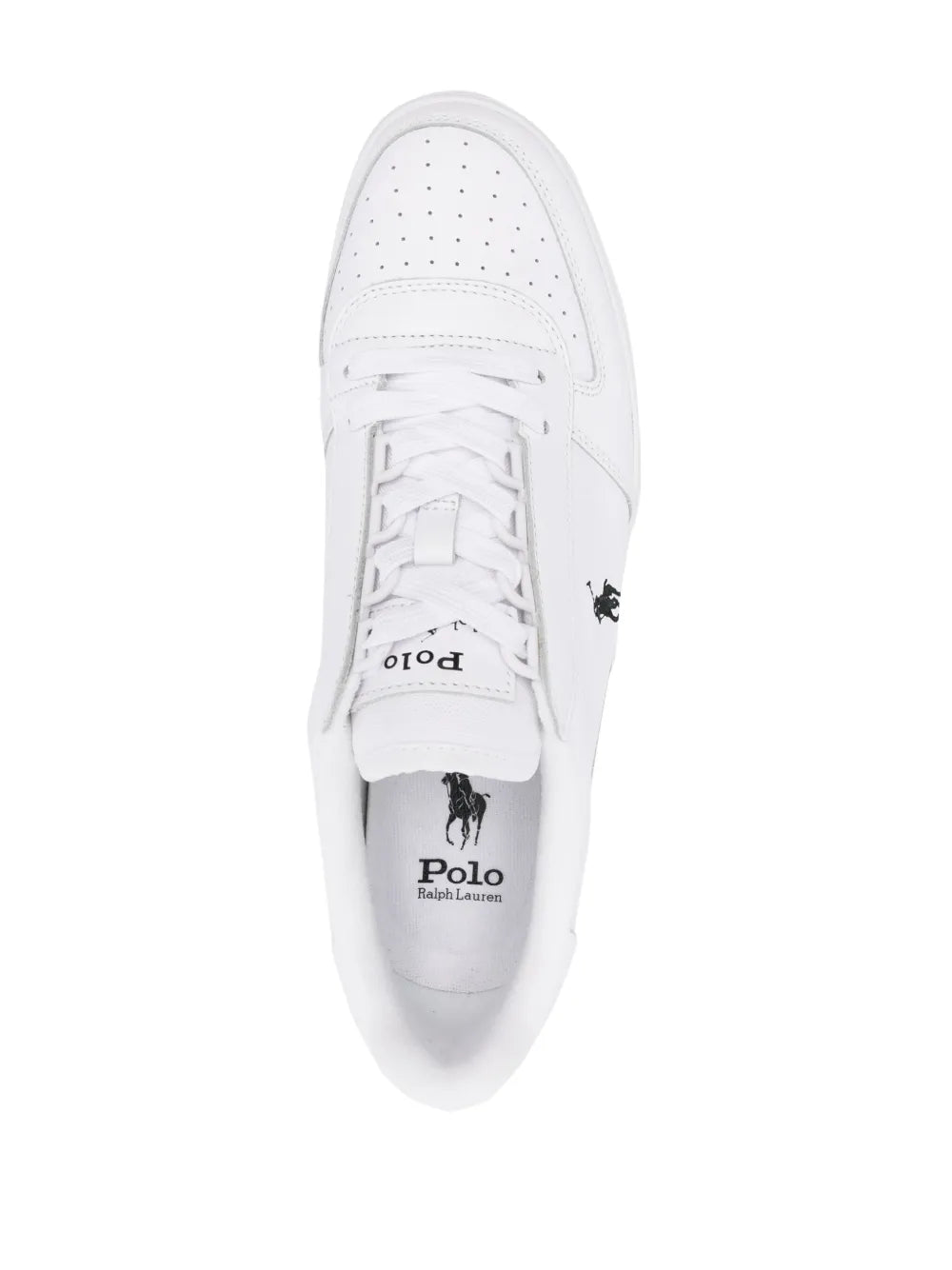 Polo Ralph Lauren Logo-Print Lace-Up Sneakers