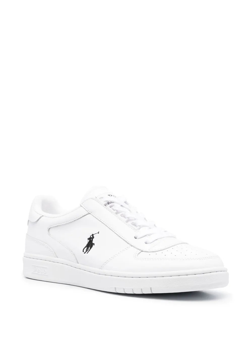 Polo Ralph Lauren Logo-Print Lace-Up Sneakers