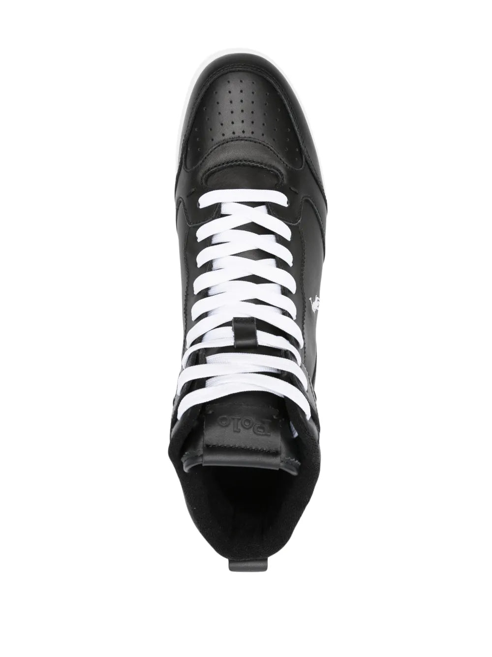 Polo Ralph Lauren Logo-Embroidered High-Top Sneakers