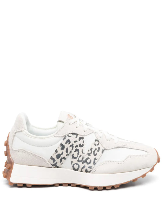 New Balance 327 Leopard-Print Lace-Up