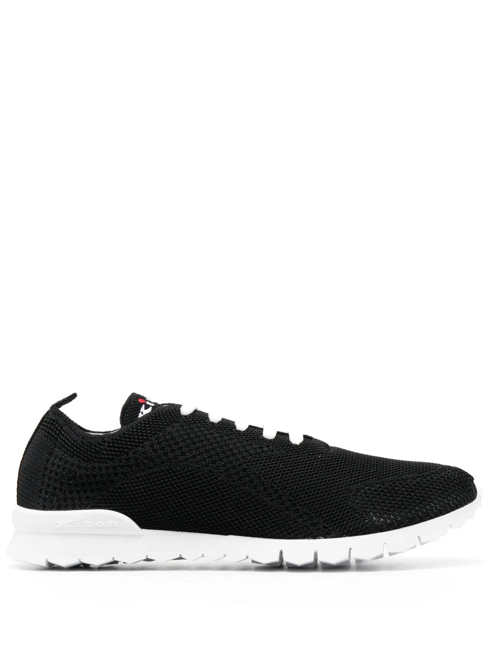 Kiton Logo-Embroidered Low-Top Sneakers