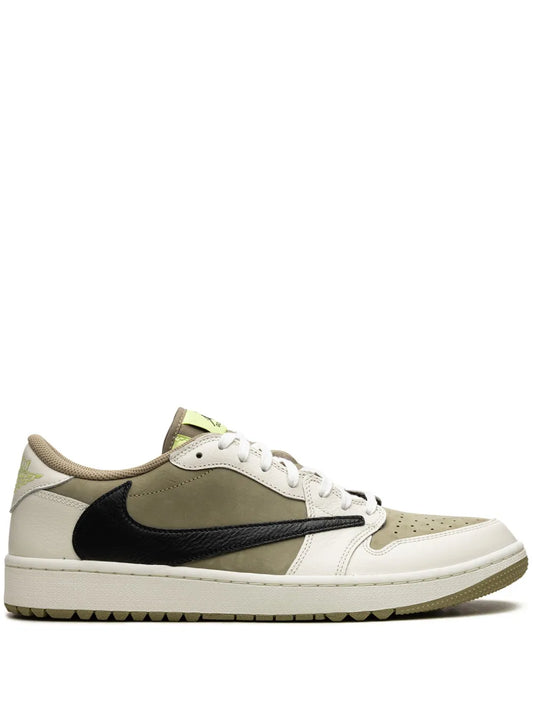 Jordan X Travis Scott Air Jordan 1 Low Golf Sneakers