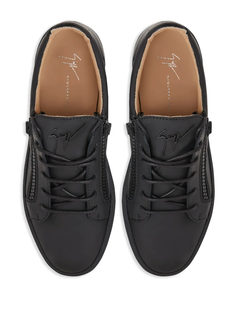 Giuseppe Zanotti Frankie Double-Zip Low-Top Sneakers