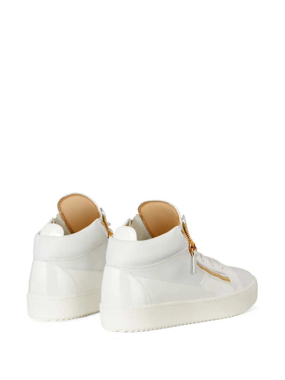 Giuseppe Zanotti Kriss Leather Mid-Top Sneakers