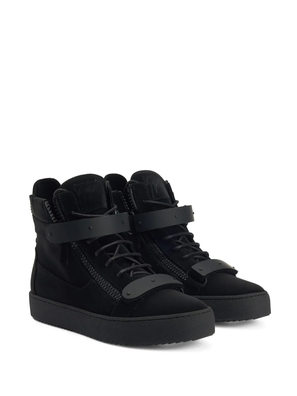 Giuseppe Zanotti Coby Cotton High-Top Sneakers