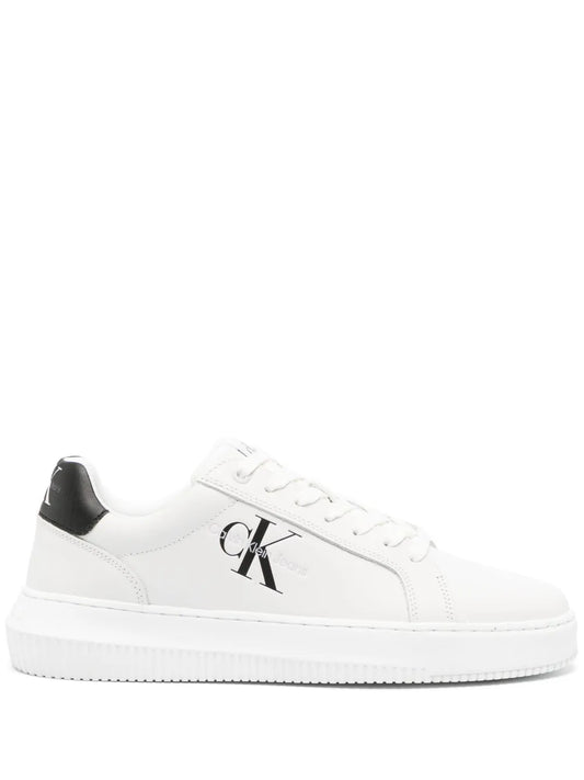 Calvin Klein Jeans Logo-Print Low-Top Sneakers