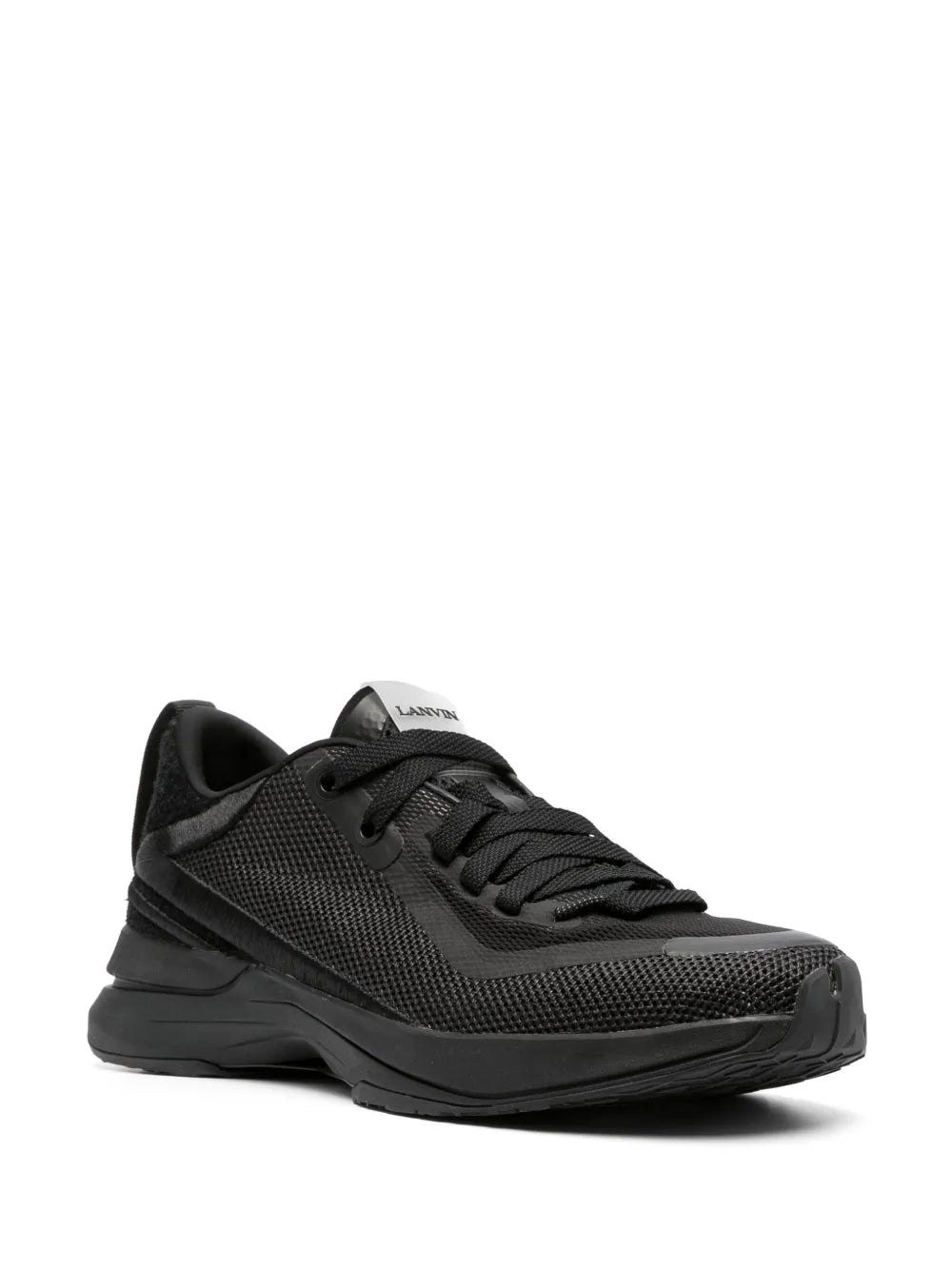Lanvin Logo-Detail Mesh Sneakers