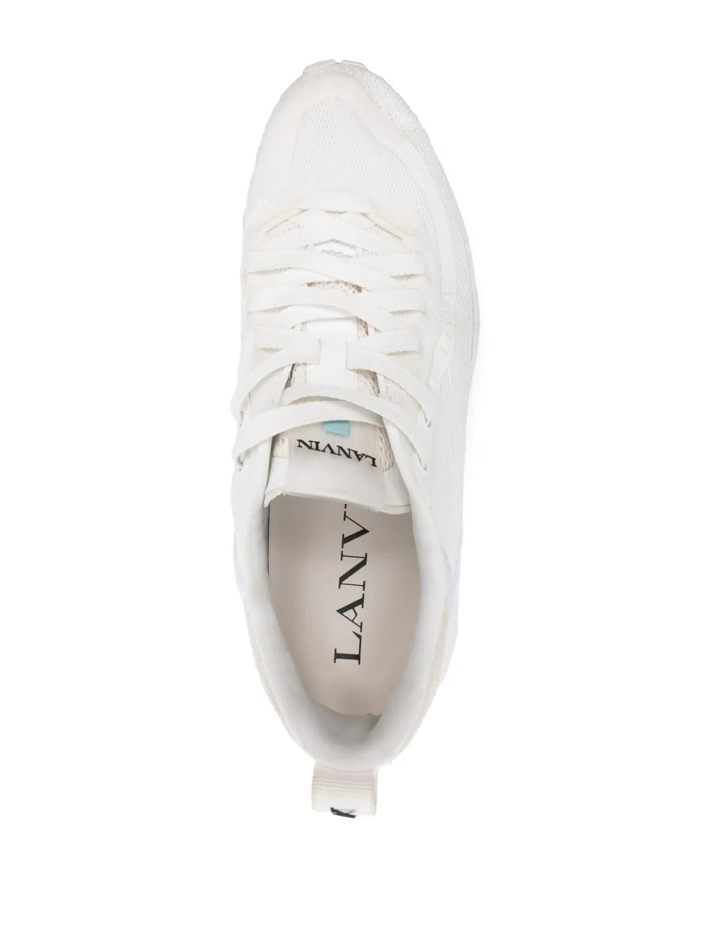Lanvin Logo-Detail Mesh Sneakers
