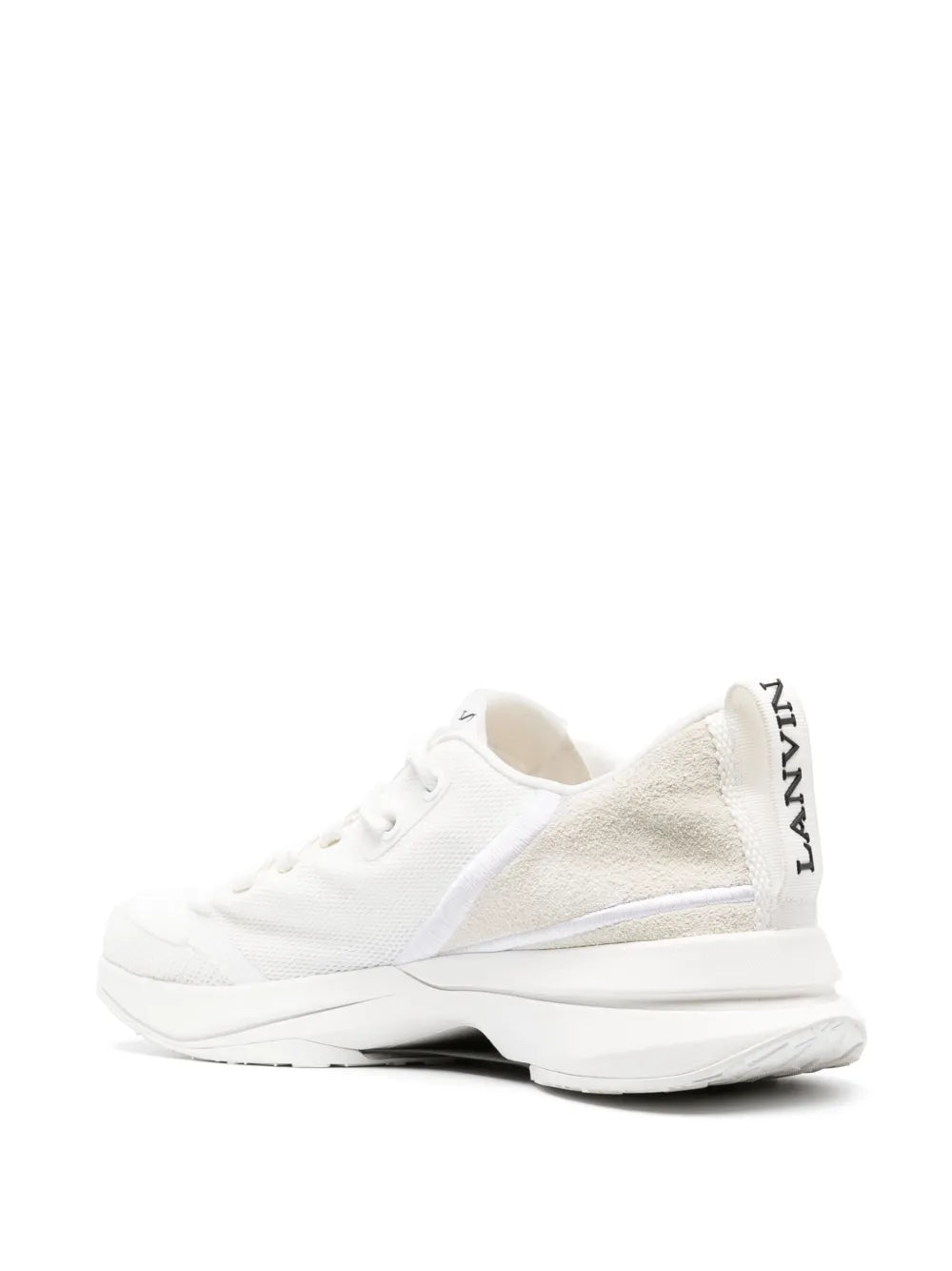 Lanvin Logo-Detail Mesh Sneakers