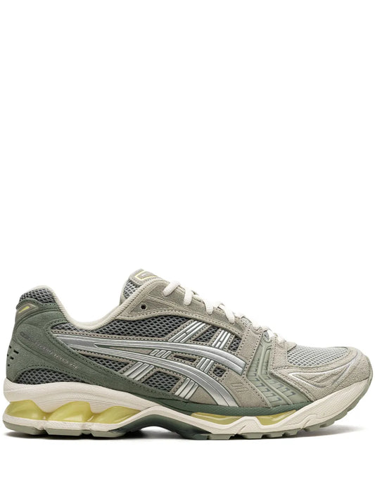 Asics Gel Kayano 14 Olive Grey Pure Silver Sneakers
