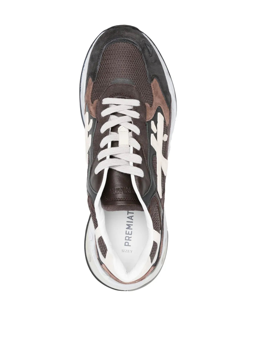 Premiata Sharky Panelled Low-Top Sneakers
