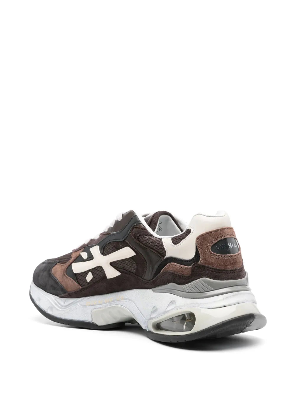 Premiata Sharky Panelled Low-Top Sneakers