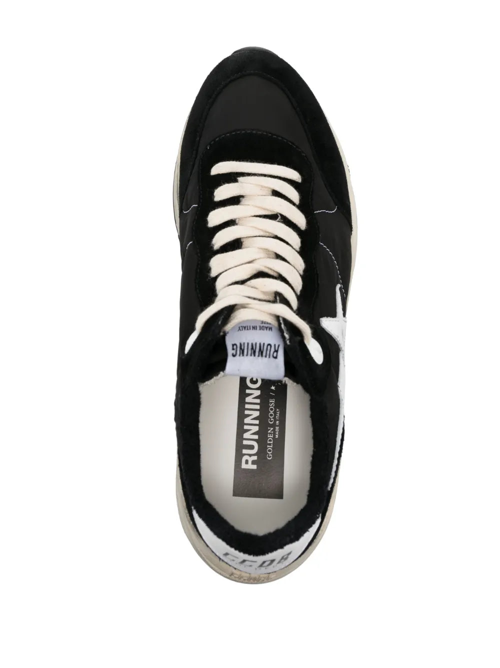 Golden Goose Star-Patch Lace-Up Sneakers