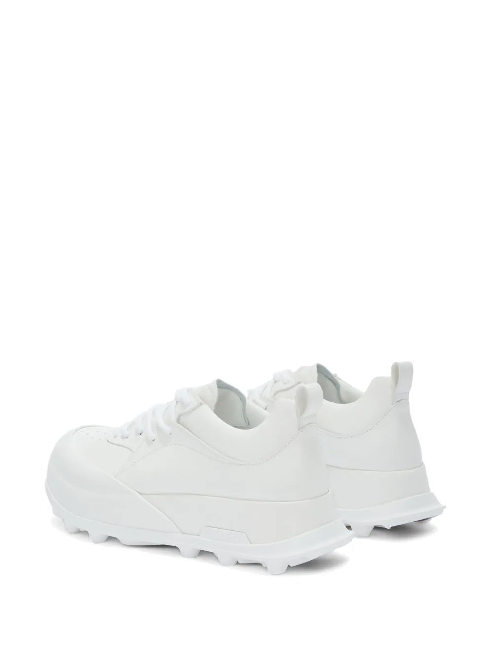 Jil Sander Chunky Panelled Leather Sneakers