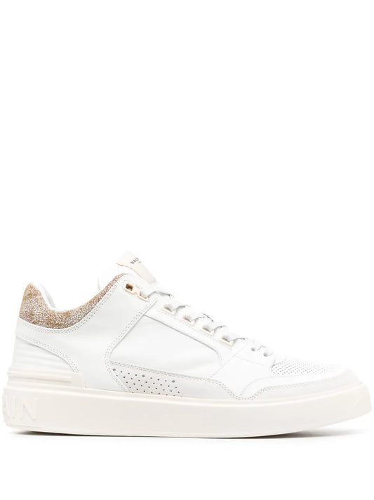 Balmain B-Court Mid-Top Sneakers