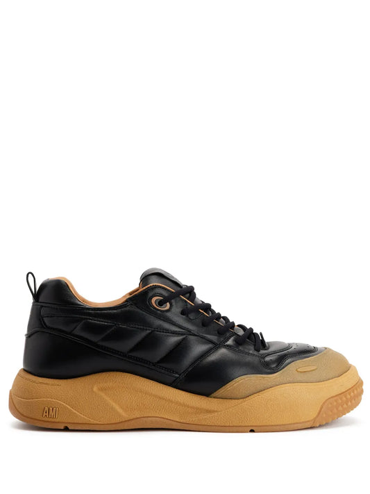 Ami Paris Ami 1509 Panelled Sneakers