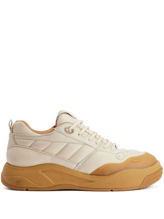 Ami Paris Ami 1509 Panelled Sneakers