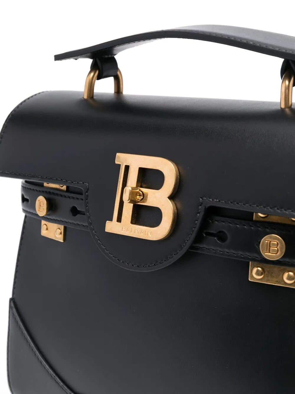 Balmain Women "Buzz 23" Calfskin Bag