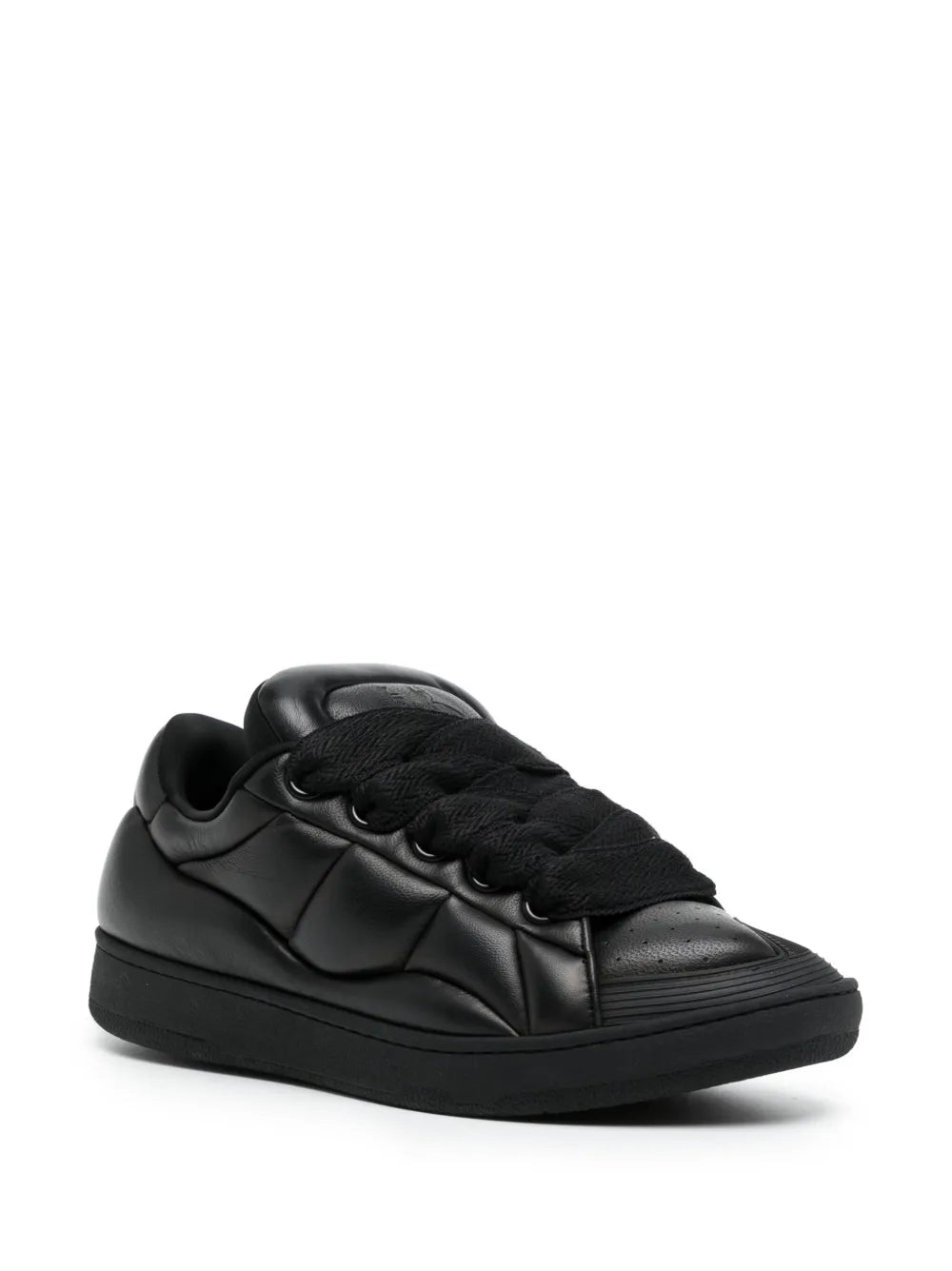 Lanvin Curb Xl Leather Sneakers