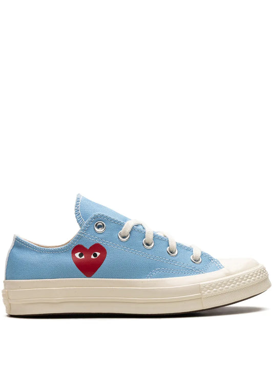Converse X Cdg Chuck 70 Ox Ac Bright Blue Sneakers