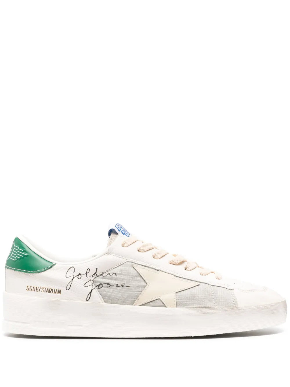 Golden Goose Stardan Distressed Star-Appliqu Sneakers