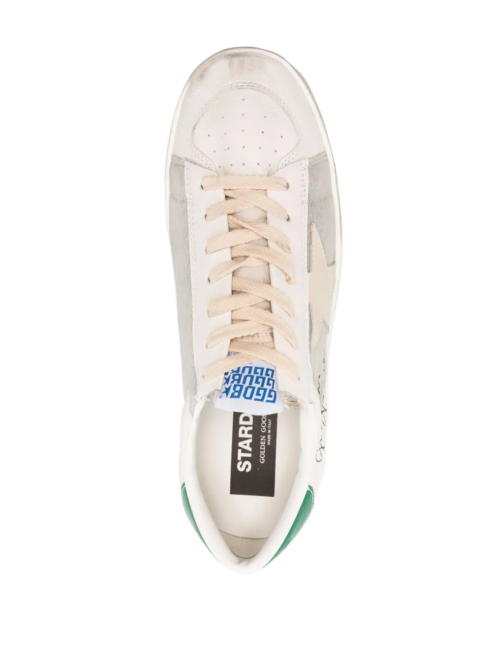 Golden Goose Stardan Distressed Star-Appliqu Sneakers