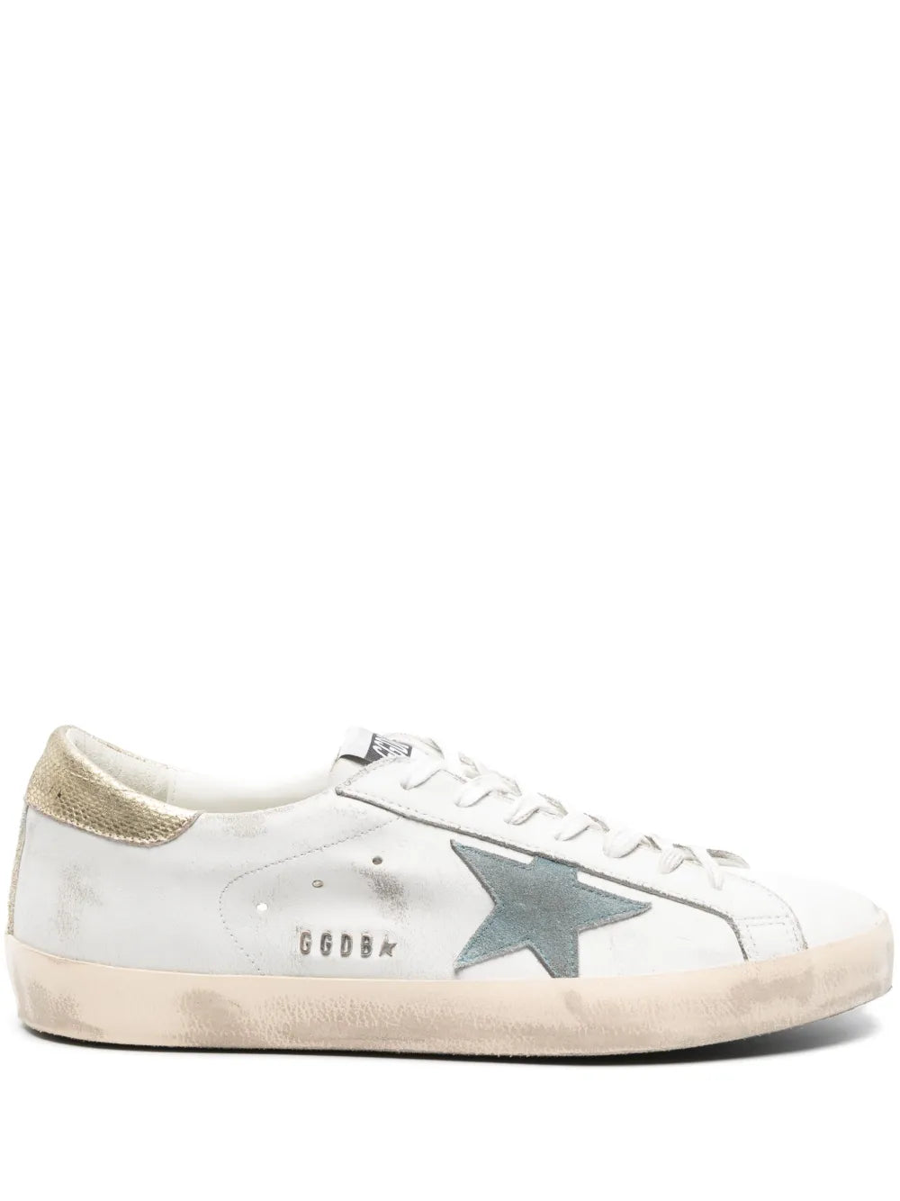 Golden Goose Super Star Metallic-Trim Sneakers