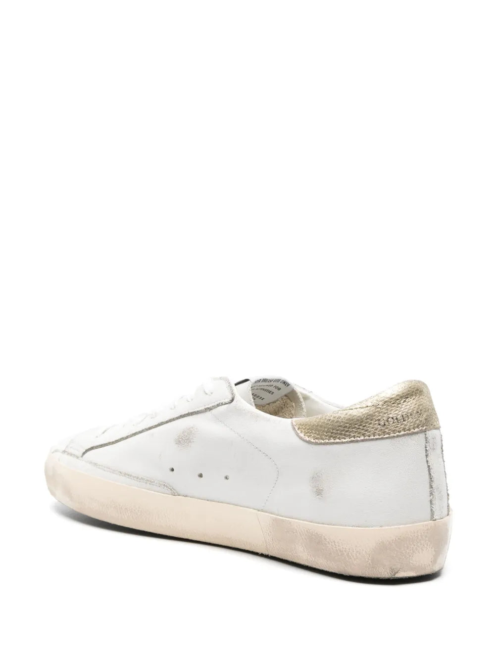 Golden Goose Super Star Metallic-Trim Sneakers