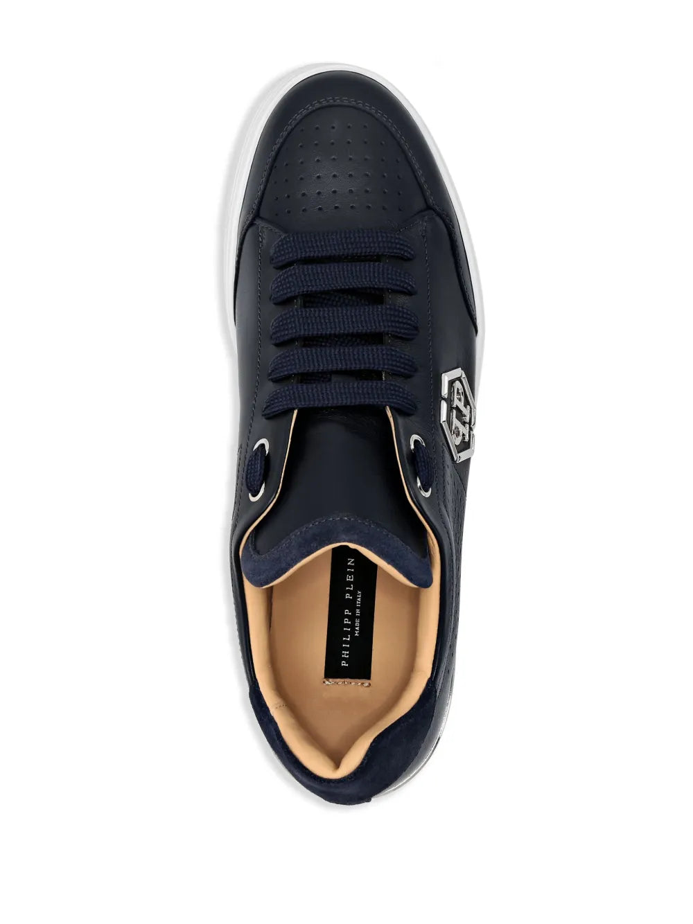 Philipp Plein Logo-Appliqu?Low-Top Sneakers