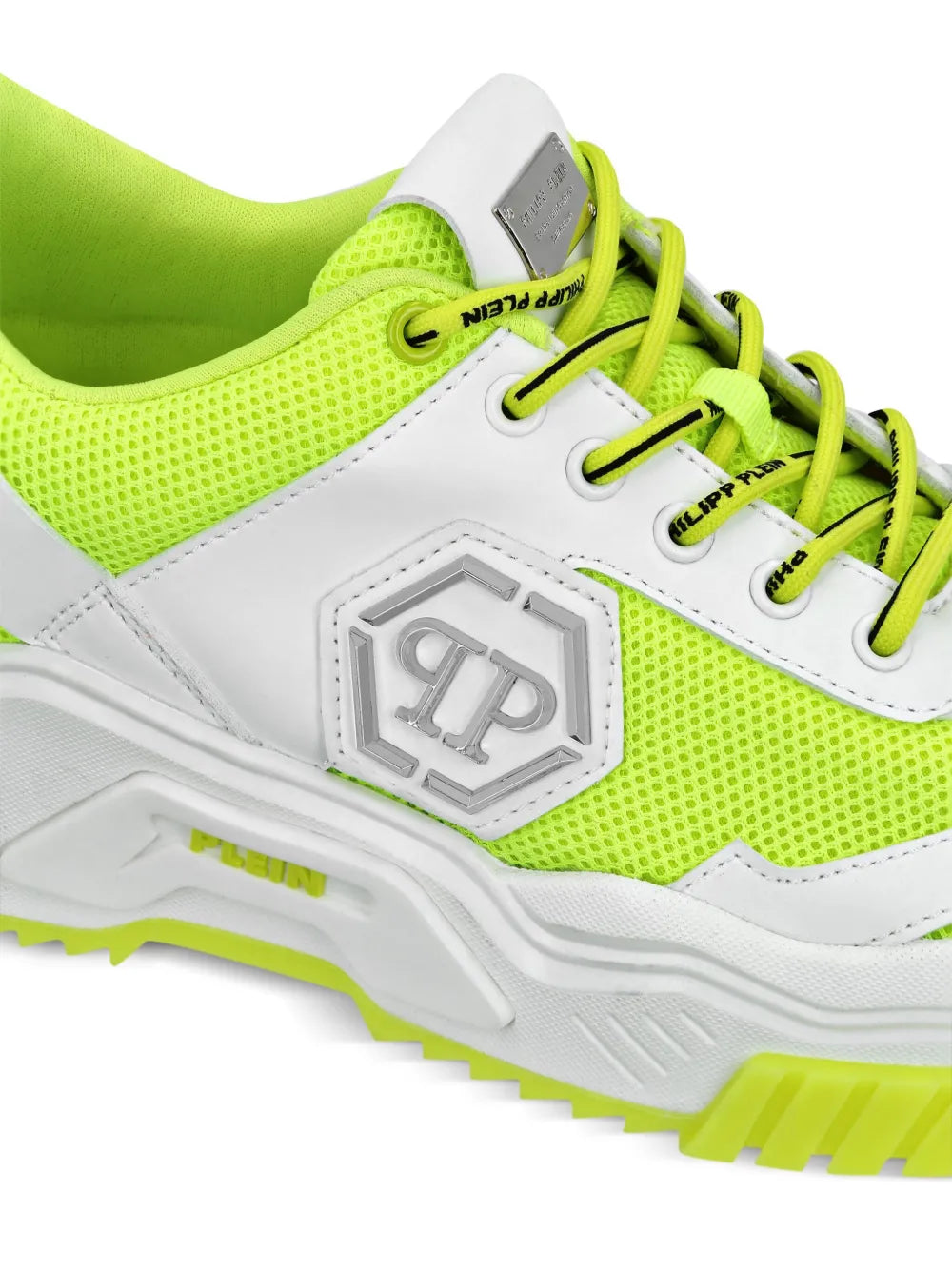 Philipp Plein Predator Panelled Sneakers