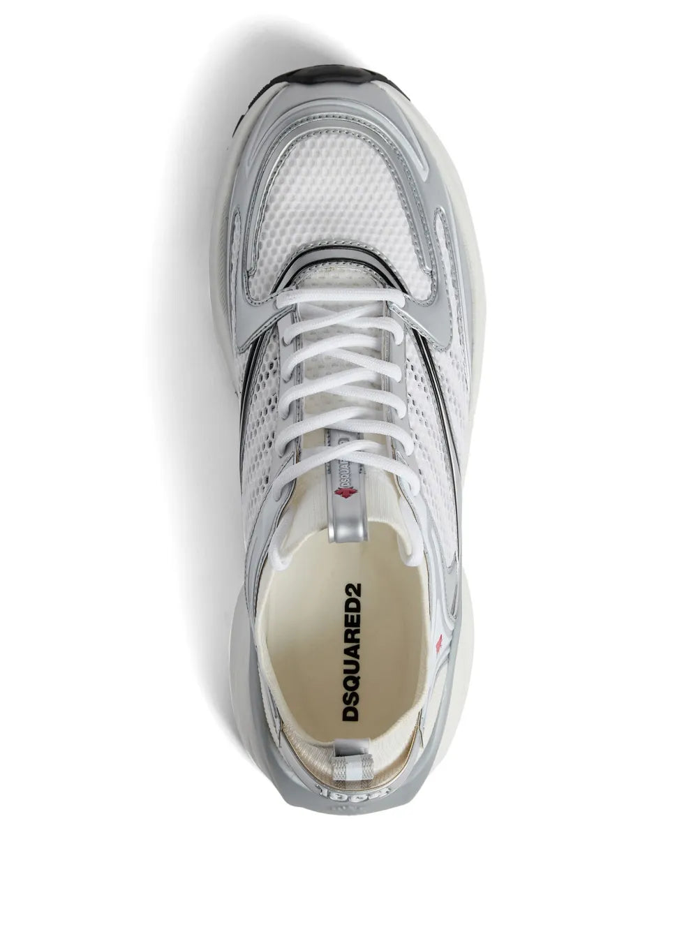 Dsquared2 Dash Panelled Mesh Sneakers