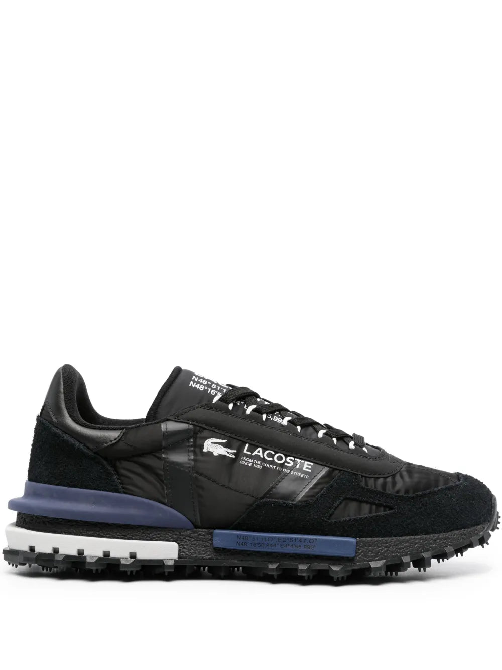 Lacoste Elite Active Textile Leather Sneakers