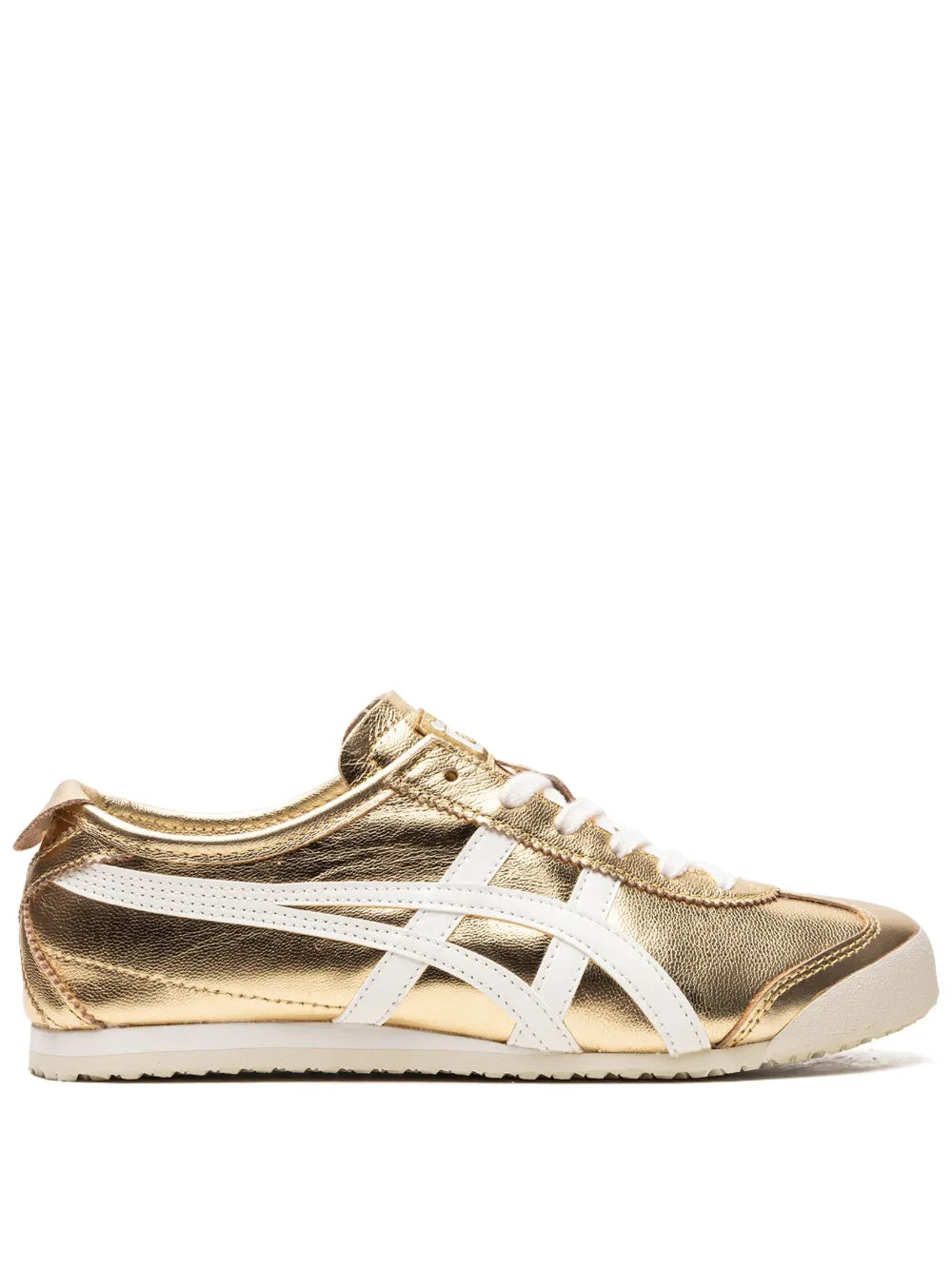 Onitsuka Tiger Mexico 66?Gold/White Sneakers
