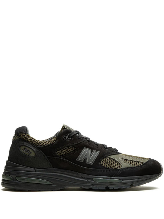 New Balance 991V2 Stone Island - Black Grey Sneakers