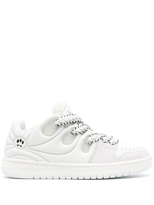 Barrow Ollie Panelled Leather Sneakers