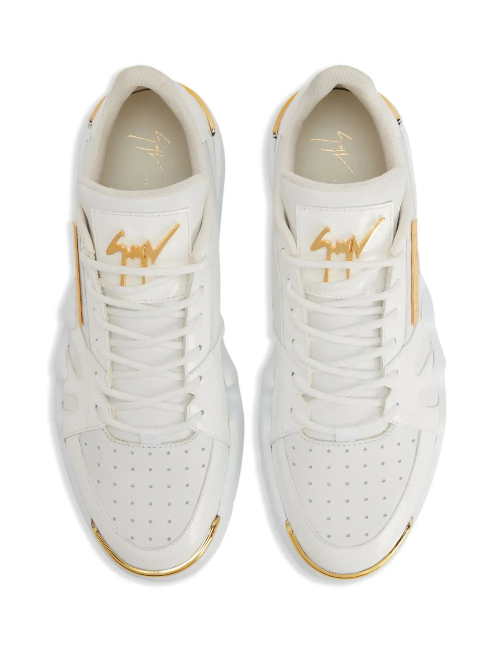 Giuseppe Zanotti Talon Chunky Leather Sneakers