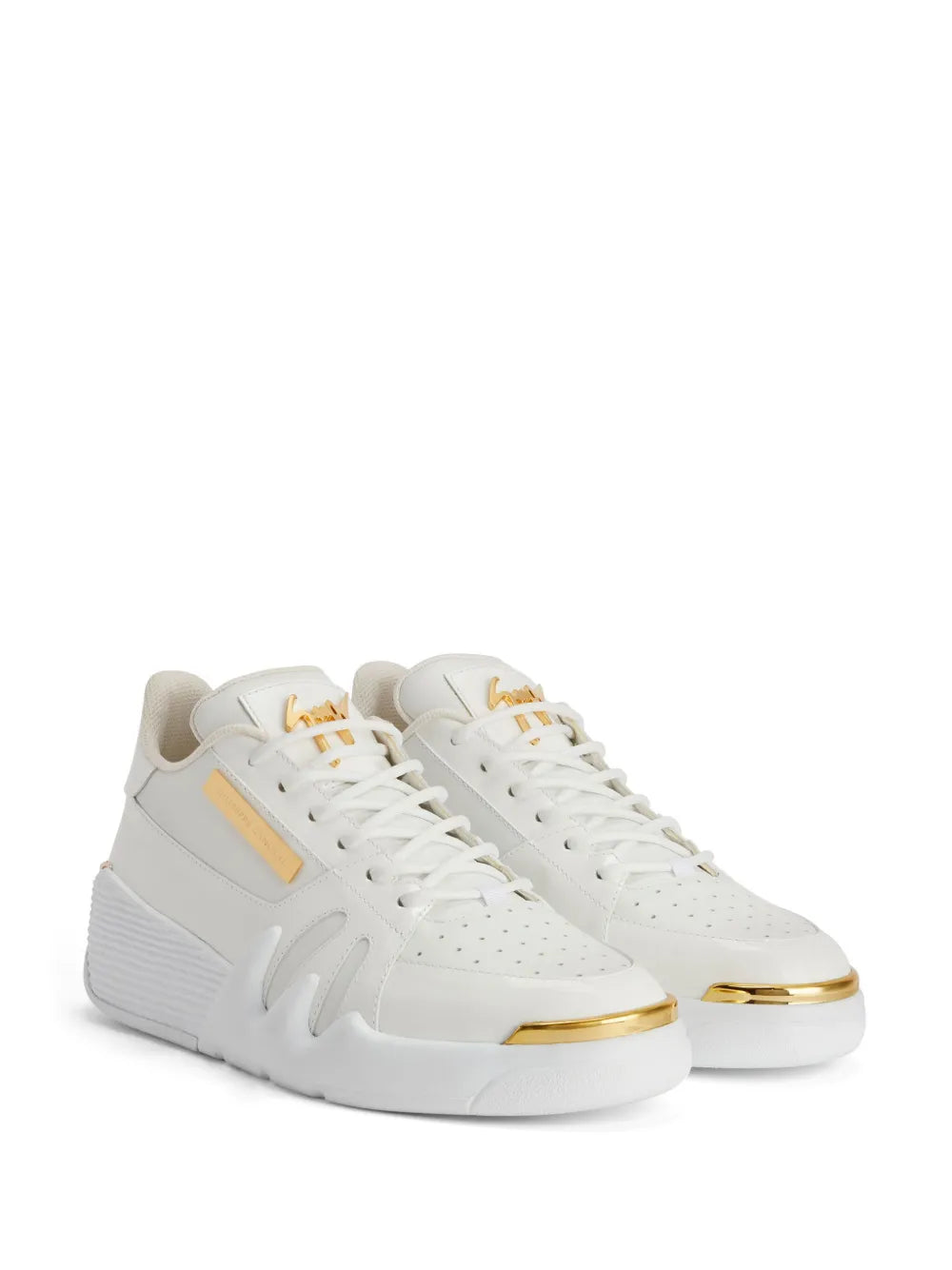 Giuseppe Zanotti Talon Chunky Leather Sneakers
