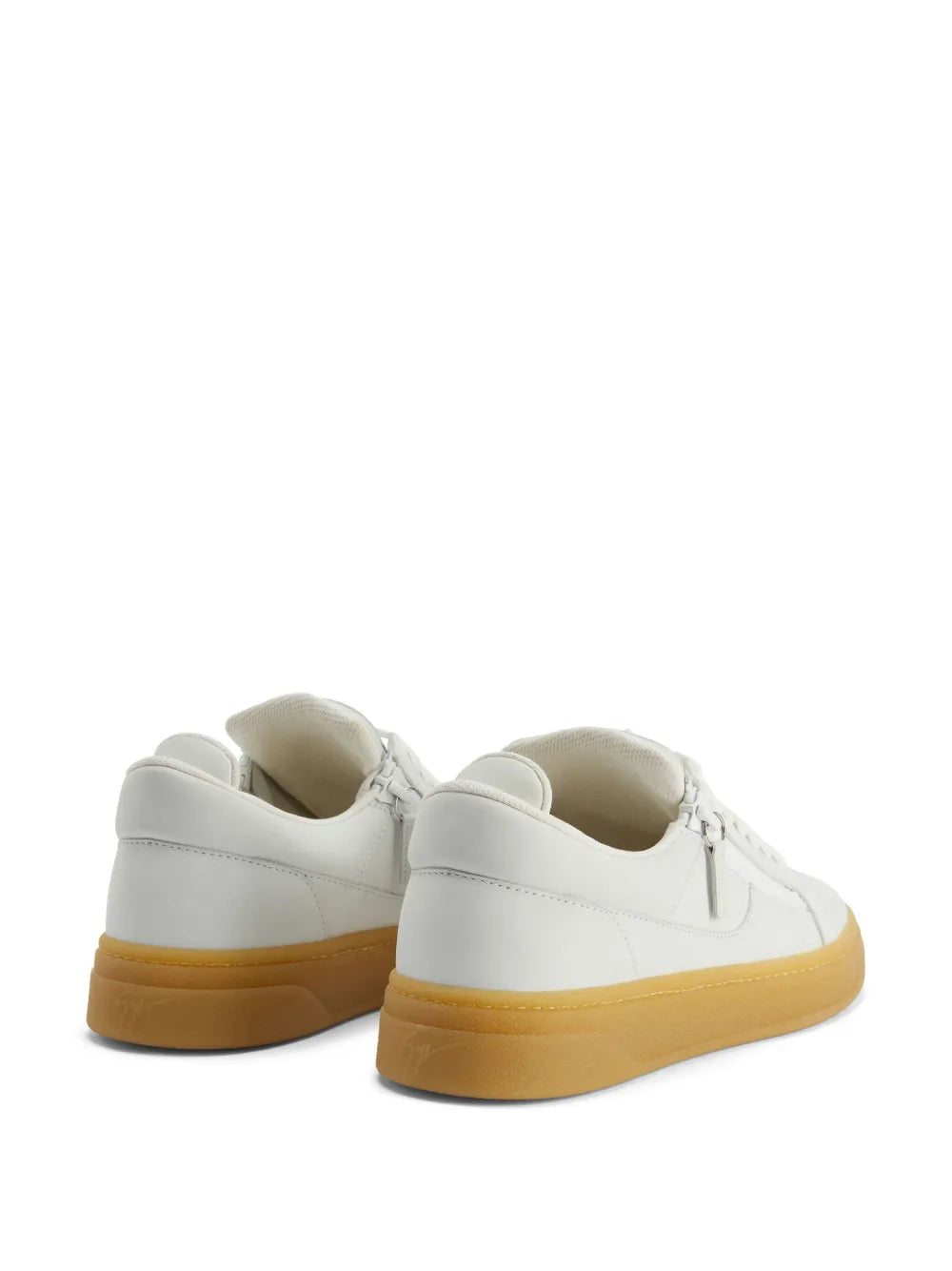 Giuseppe Zanotti Gz94 Leather Double-Zip Low-Top Sneakers