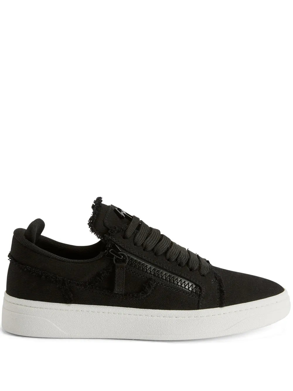 Giuseppe Zanotti Gz94 Leather Double-Zip Low-Top Sneakers