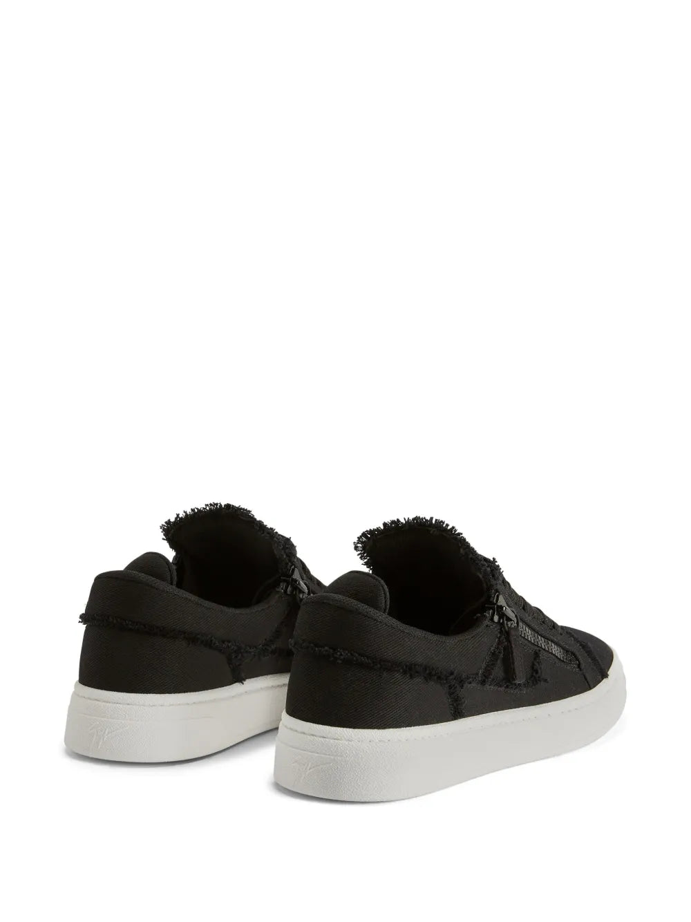 Giuseppe Zanotti Gz94 Leather Double-Zip Low-Top Sneakers