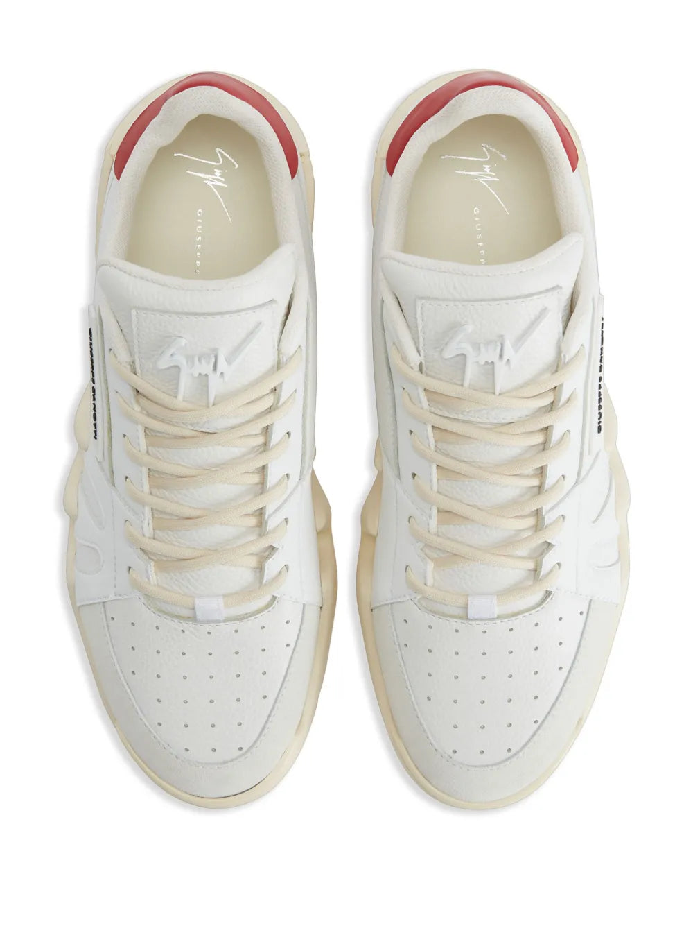 Giuseppe Zanotti Talon  Lace-Up Low-Top Sneakers