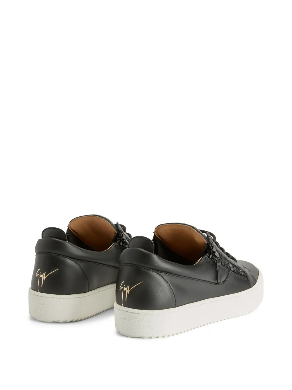 Giuseppe Zanotti Frankie Double-Zip Low-Top Sneakers