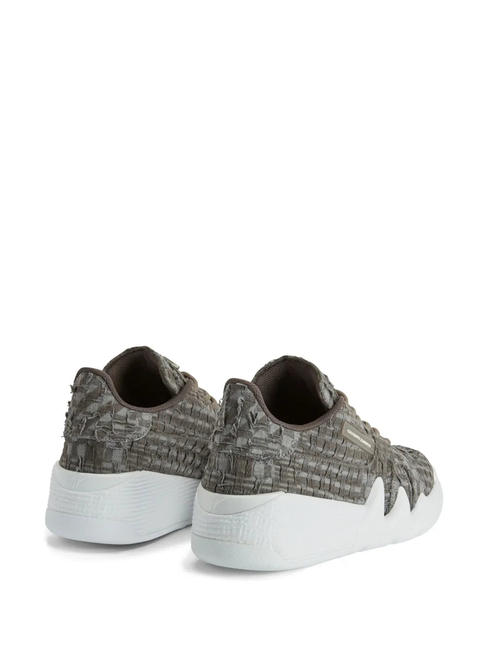 Giuseppe Zanotti Talon  Lace-Up Low-Top Sneakers