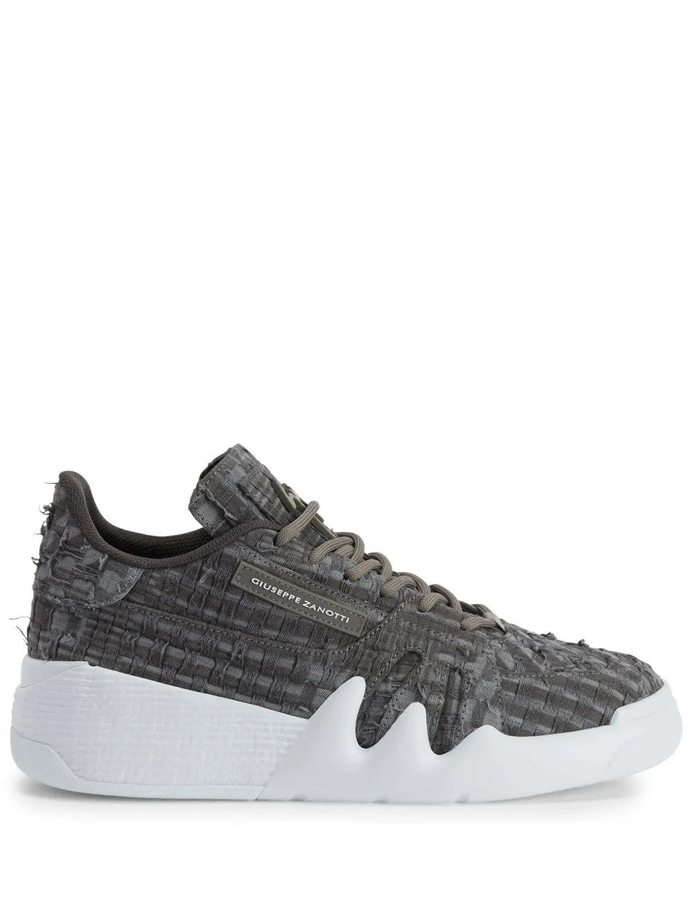 Giuseppe Zanotti Talon  Lace-Up Low-Top Sneakers