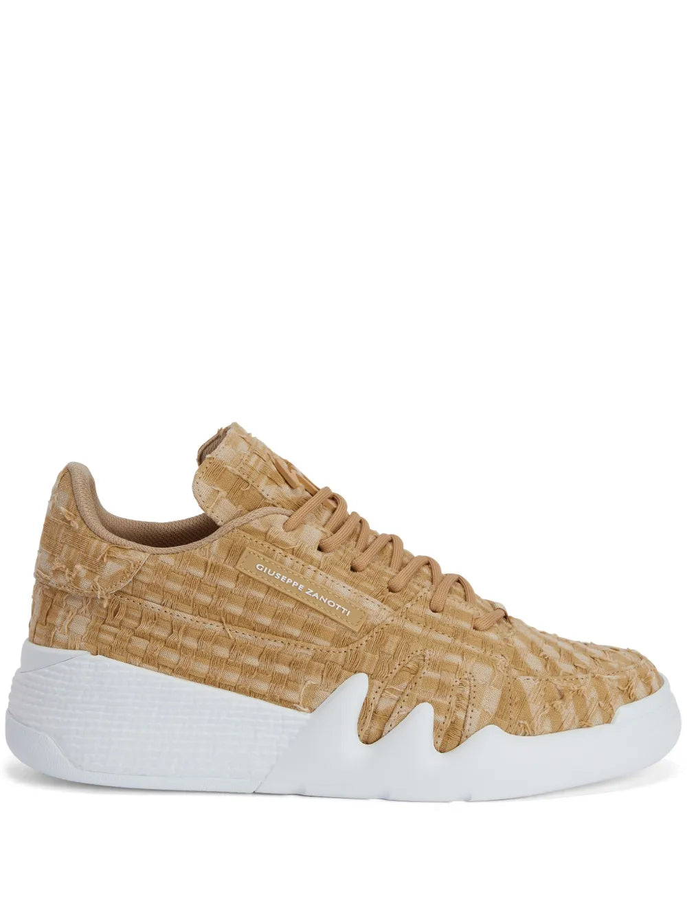 Giuseppe Zanotti Talon  Lace-Up Low-Top Sneakers