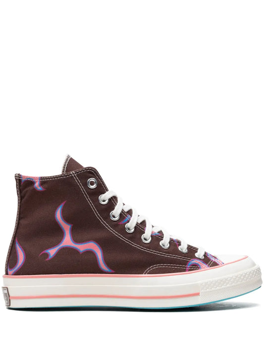 Converse X Golf Le Fleur Chuck 70 Hi Flames Sneakers
